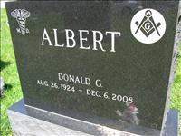 Albert, Donald G